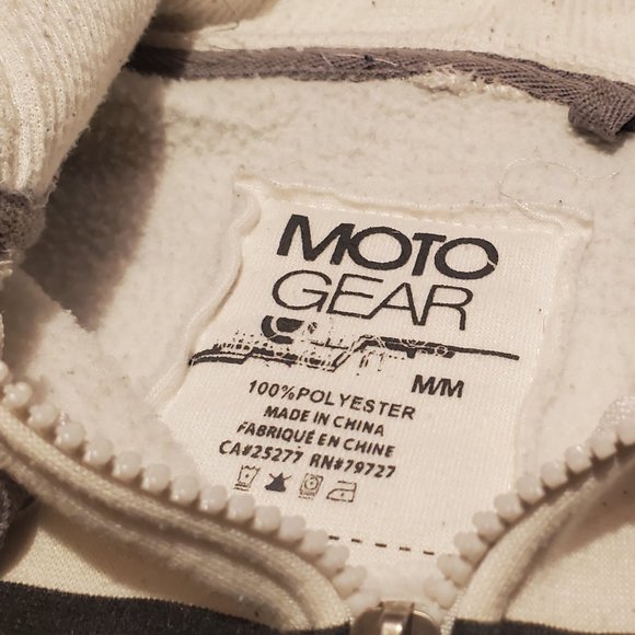 Moto Gear zip up hoodie - Picture 3 of 7